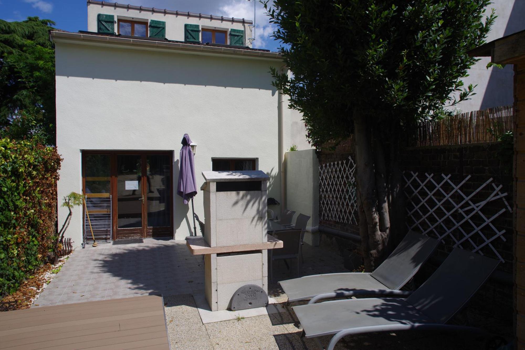 Maison De Charme Avec Jardin A 10Mn De Paris Nanterre Bagian luar foto